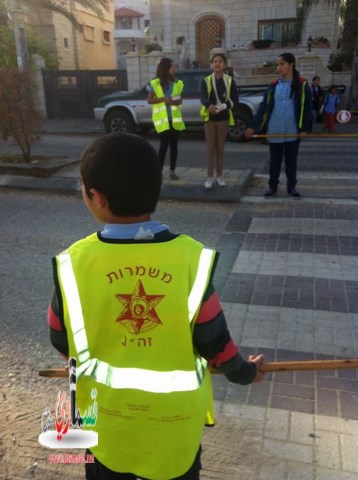 كفرقاسم : يوم الحذر على الطرق في مدرسة المنار